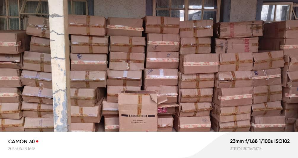 Items seized by URA