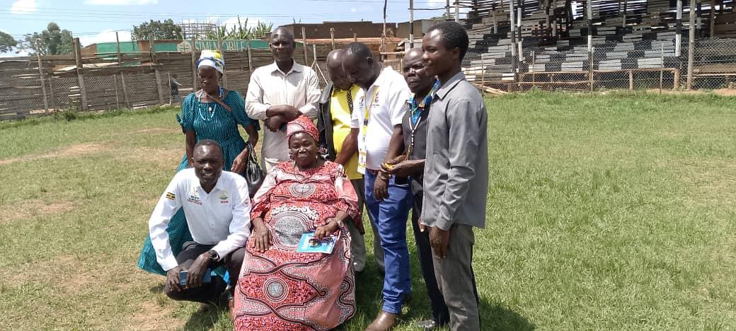 Paidha town council NRM structures embrace MP for Northern Uganda Catherine AKumu Mavenjina. Photo/ Alex Pithua.