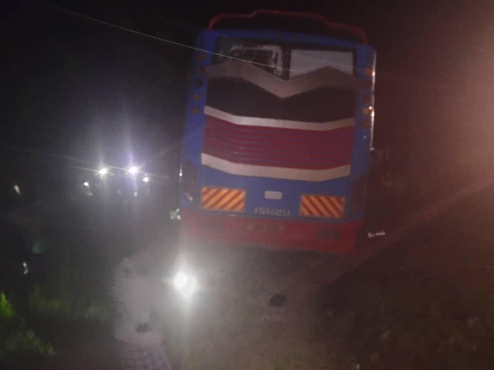 Baby coach bus that got involved in the crash.