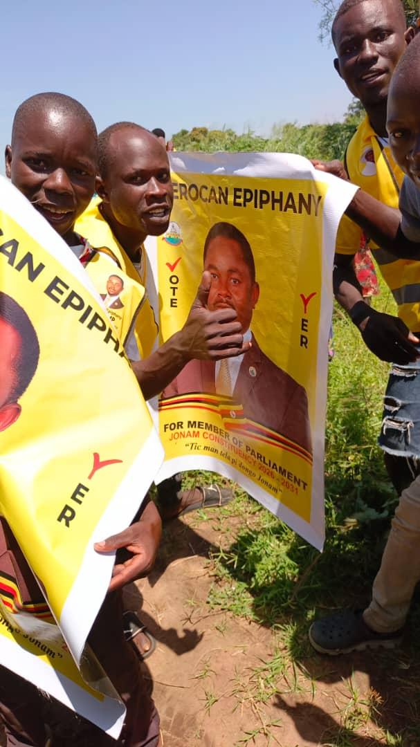 Jonam mp berocan suppoters