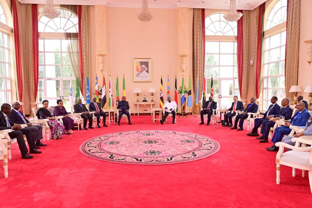 President Museveni Calls For Political Will And Limited Foreign Interference As He Takes over chairmanship of Regional Oversight Mechanism in Great Lakes