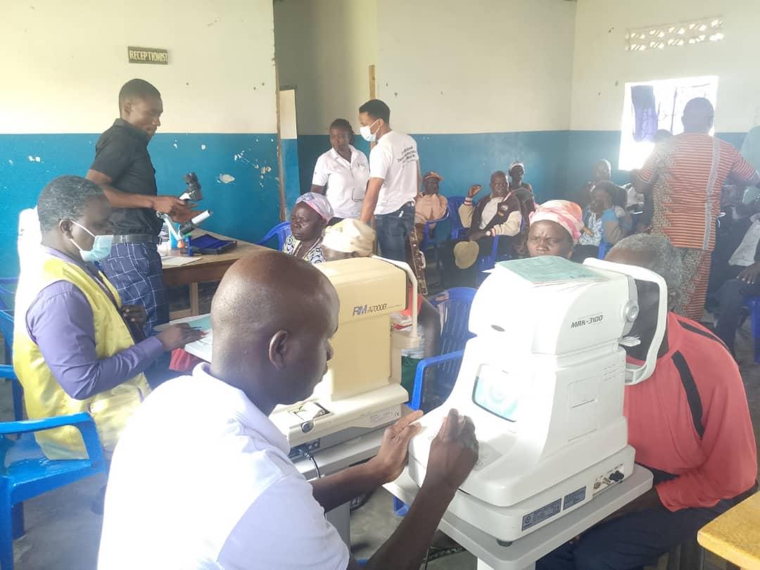 The medical team includes professionals from Bukedea, Gulu Regional Referral Hospital, Life Care Health Facility in Arua, and Nyapea Hospital, alongside 10 former Muni University students volunteering their services