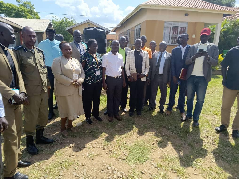 Leaders after the meeting.