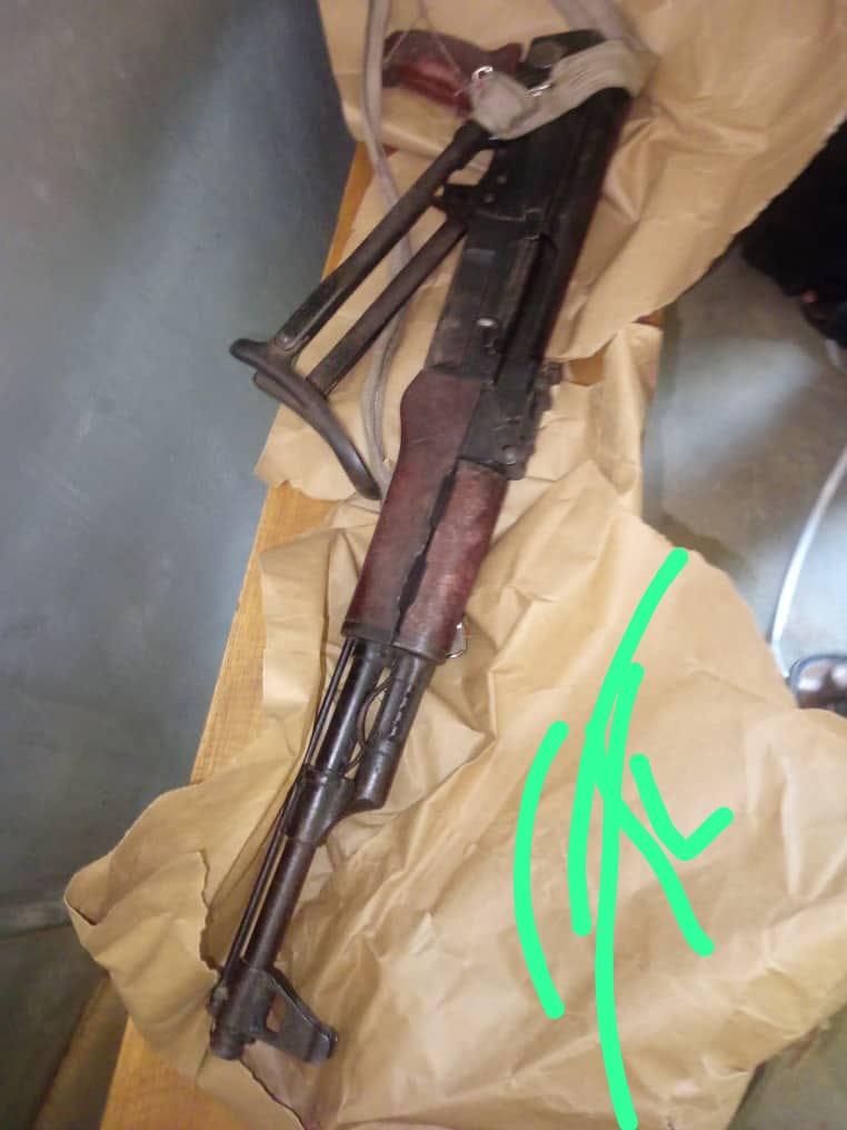 The recovered firearm.photo/ UPF