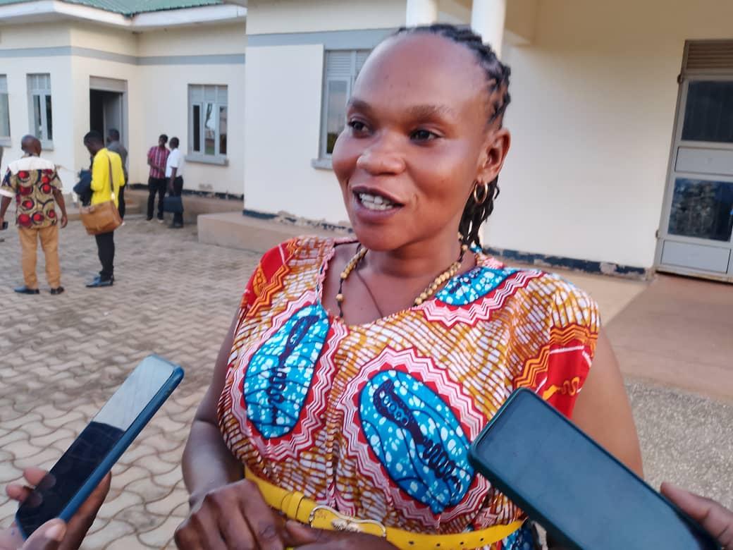 Prissca Unegiu, NRM District Registrar clarified that LCIII candidates will collect nomination forms from the district registrar’s office, while parish and ward councillor candidates will obtain theirs from sub-county registrar offices.photo/Mike Rwothomio