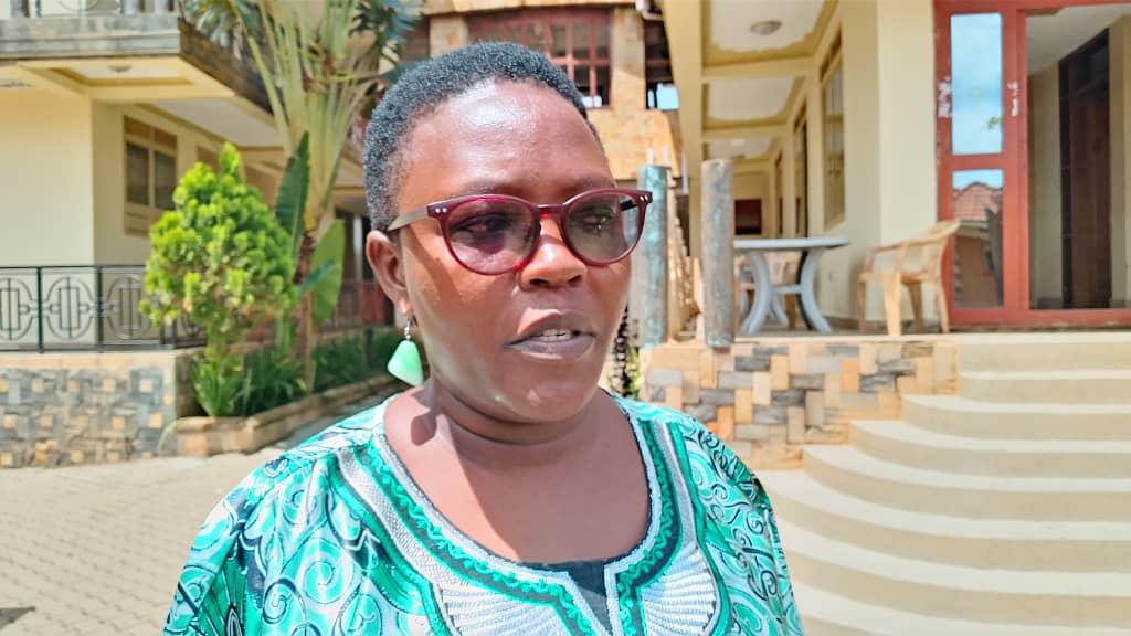 Sarah Adong, an aspirant for Zombo Woman MP seat on DP ticket.