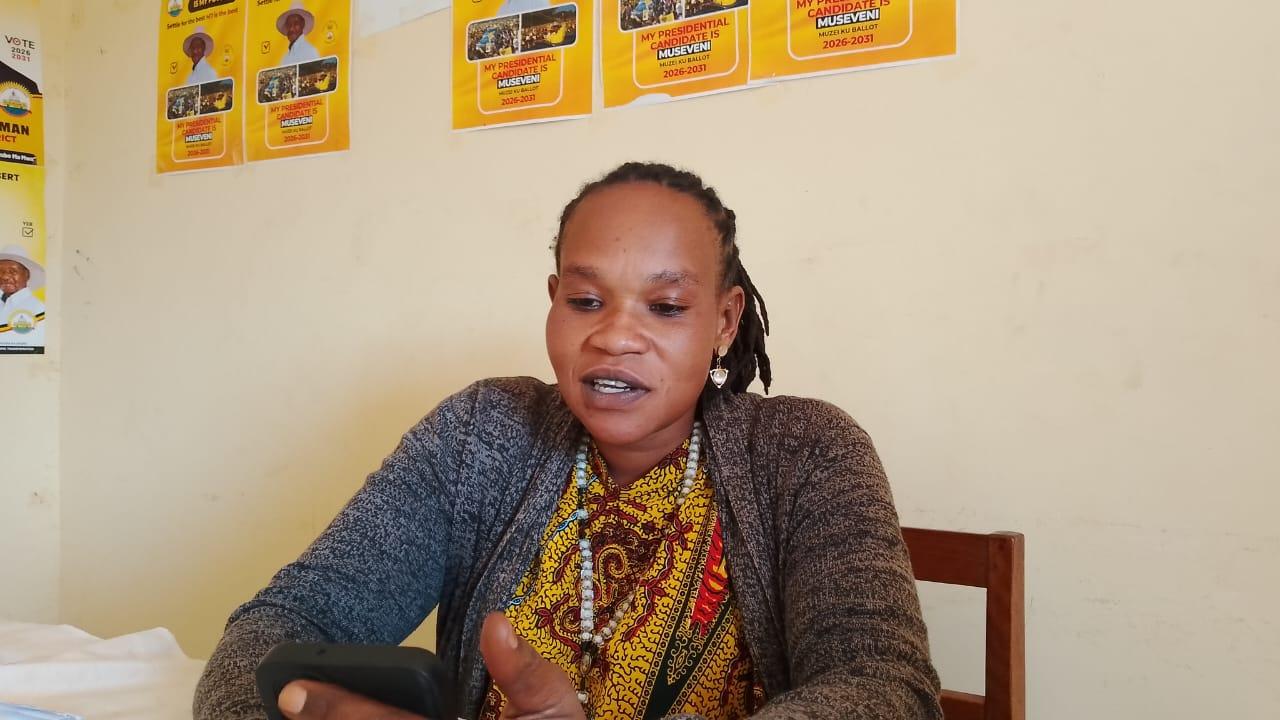 Prisca Unegiu, NRM Registrar for Zombo District.