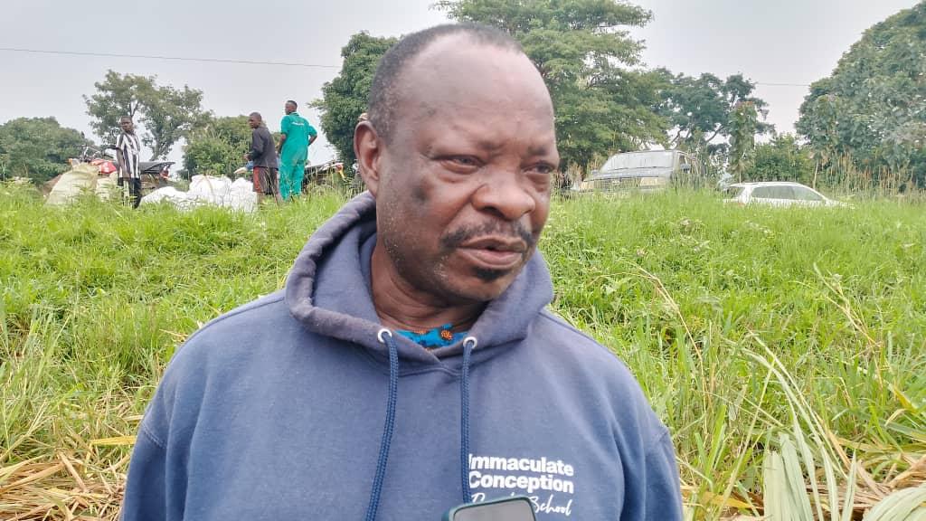 Dr. Jatho Paul, a farmer from Nebbi Municipality.