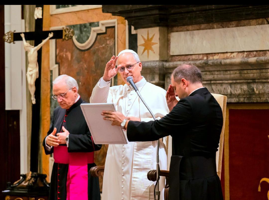 Pope Leo XIV Addresses International Catholic Legislators Network At The Vatican