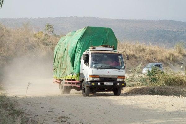 Jukia to paidha road in bad condtions