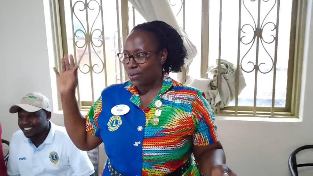 During a visit to Zombo district, Lions Clubs International District Governor Allen Tush Naturinda led efforts to recruit new volunteers while officiating the induction of the newly elected leadership of the Lions Club of Nyapea, at Rest in Hotel in Paidha town council.
