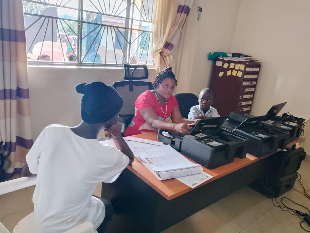 Jimmy Uromcamu, the District Registration Officer for NIRA’s Zombo branch.