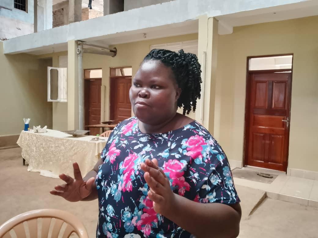 Jenny Watango, a journalist based in Nebbi