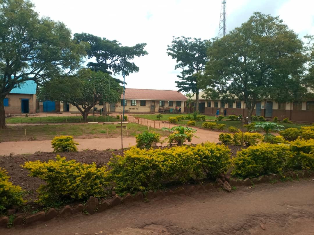 Children play at the compound of one of the schools in Paidha town council, Zombo District as teacher's industrial action kicked off.
