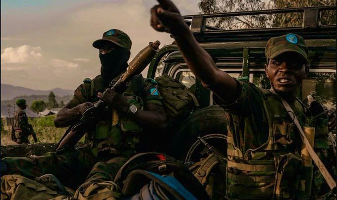 DRC forces fighting M23 rebels in Eastern DRC