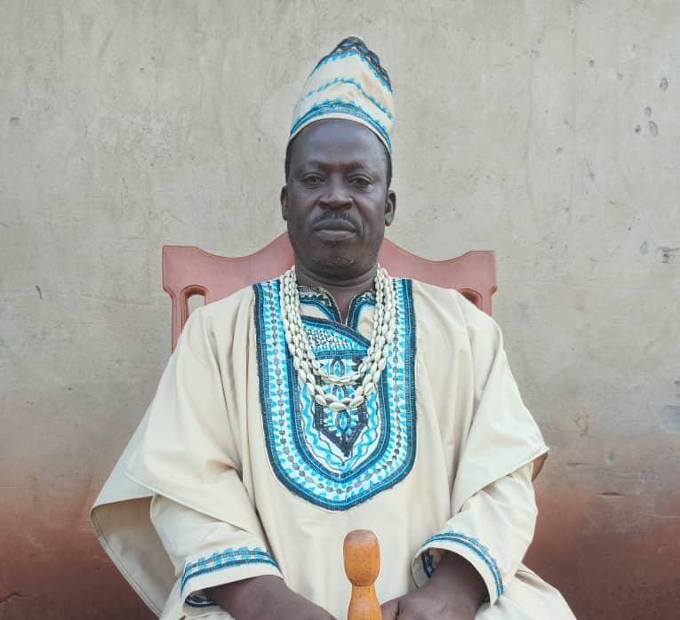 His Royal Highness (Dabandal) Odong David Ateenyi, the cultural leader of Paluo-Chope.