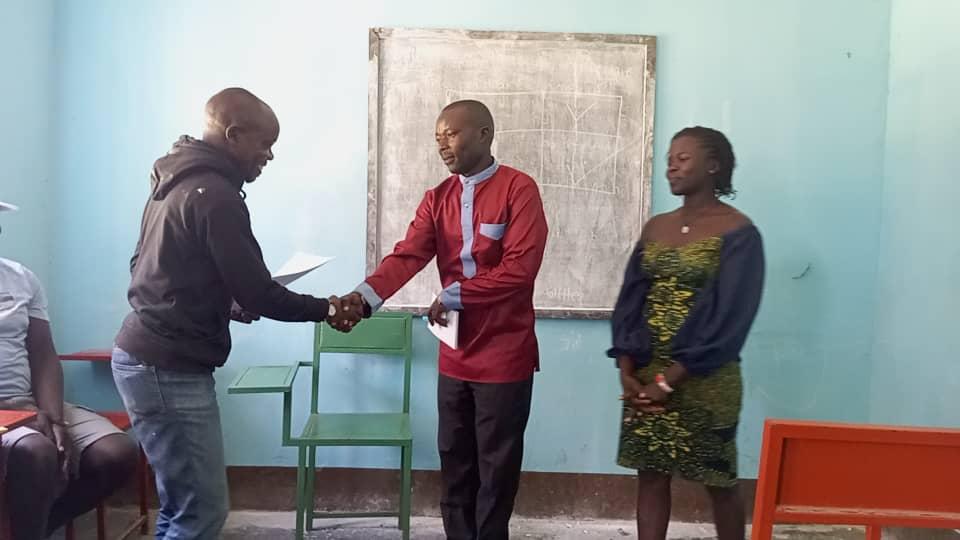 Welcoming of the new leadership.