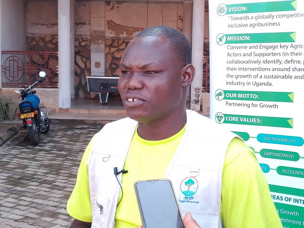 Muddy Oyikuru, project Officer AFCE