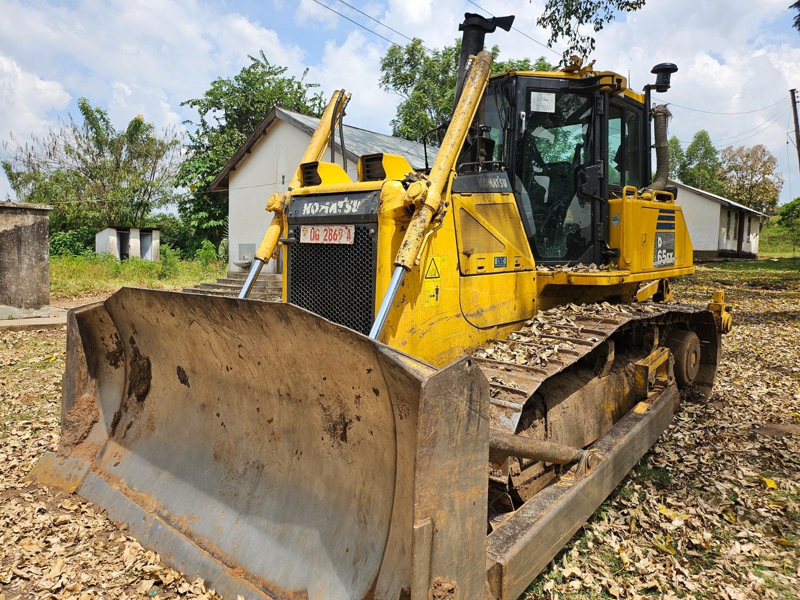 Some of the machinery that have been deployed by the Ministry of Agriculture to support various activities. Photo by Alex Pithua