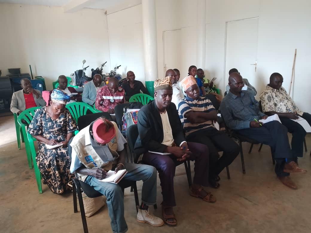 Chiefs and other stakeholders at the event
