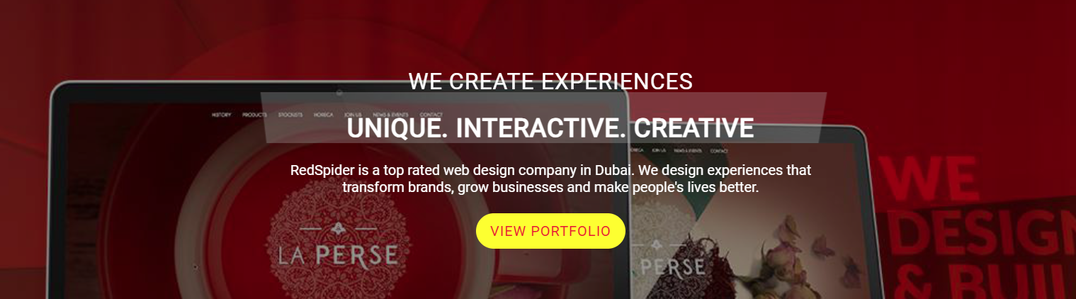 RedSpider Web And Art Design