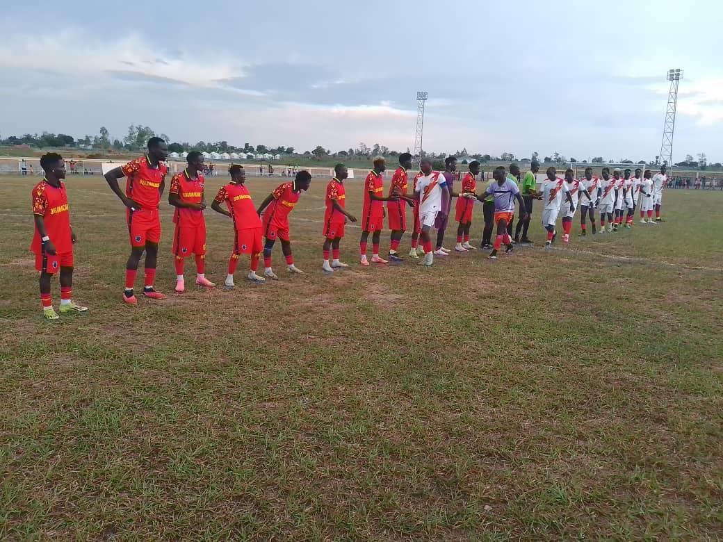 Paidha united SC and Odramacaku FC players