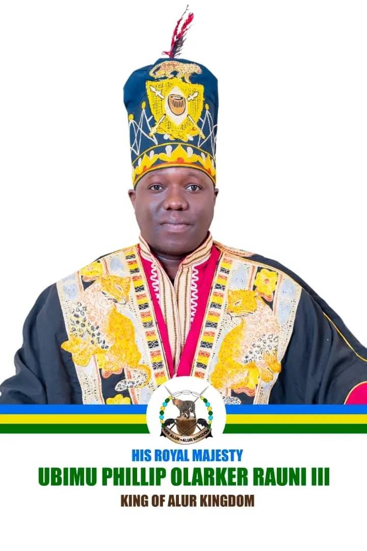 Alur king His Majesty Ubimu Phillip Rauni Ularker III