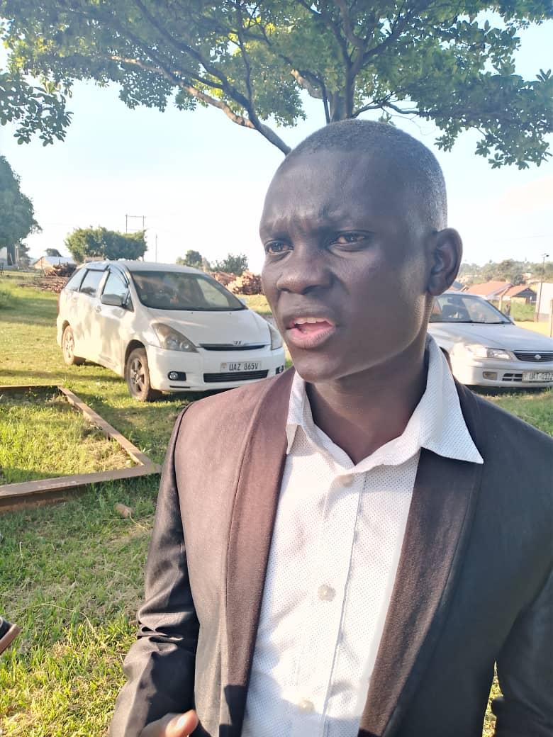 Richard Okethwengu, Male Youth councillor Paidha town council who was elected as chairperson works and transport committee