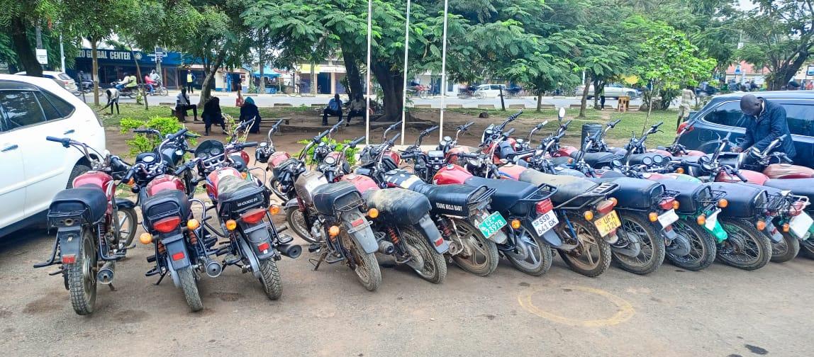 27 Unregistered Motorcycles Recovered in Intelligence-Led Operation in Arua City