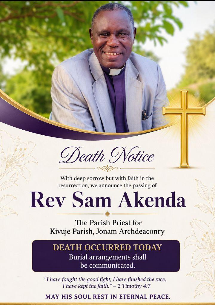 Rev sam akenda passed on