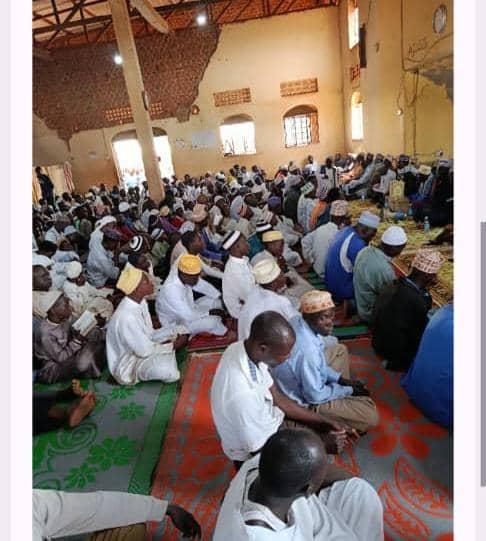 Muslim Faithfuls during the event