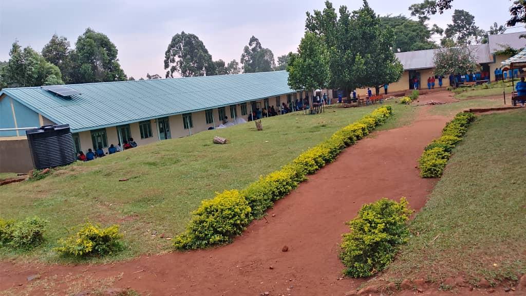 Students of Aluka SS during a Thanksgiving celebration last week