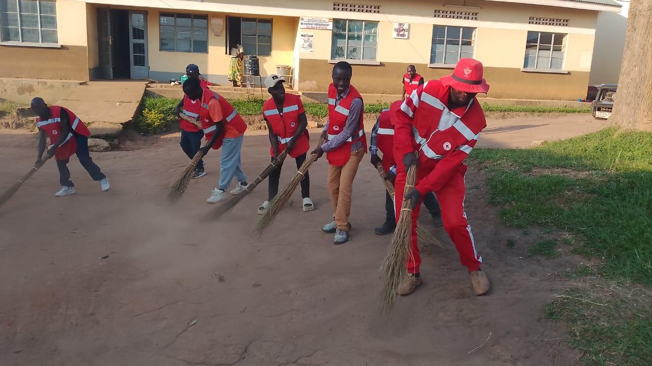 Erickson Kumakech, Red Cross Focal point person for Zombo Link