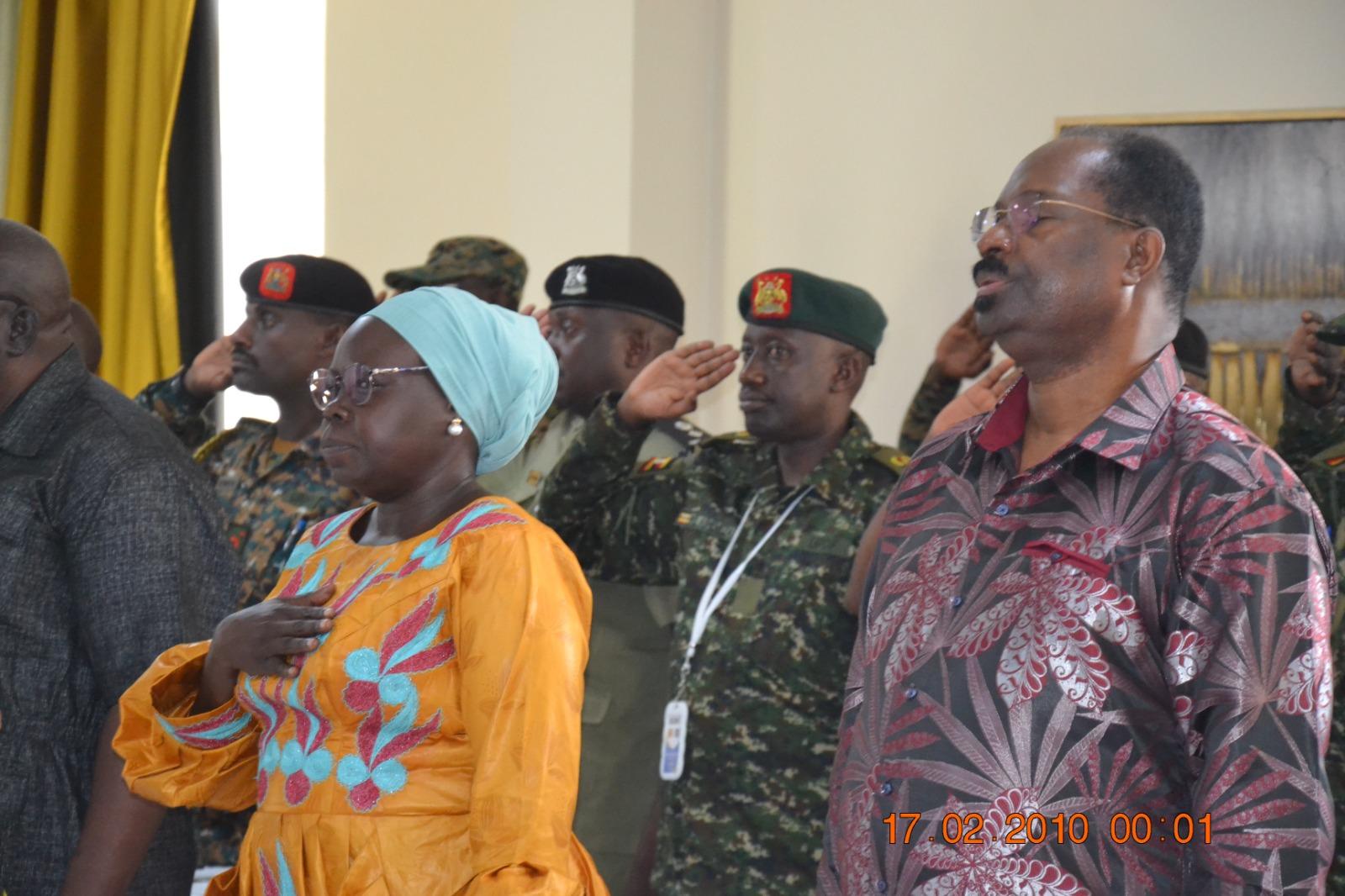 State Minister Huda Olero and delegates
