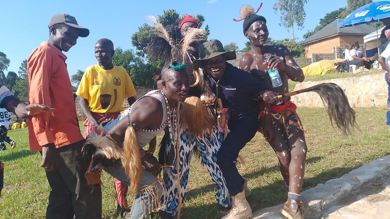 Alur subjects dance their traditional Agwara.