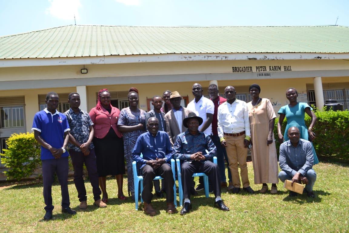 stakeholders posed for a photo after the launch at Zombo District headquarters on friday August 29, 2026.