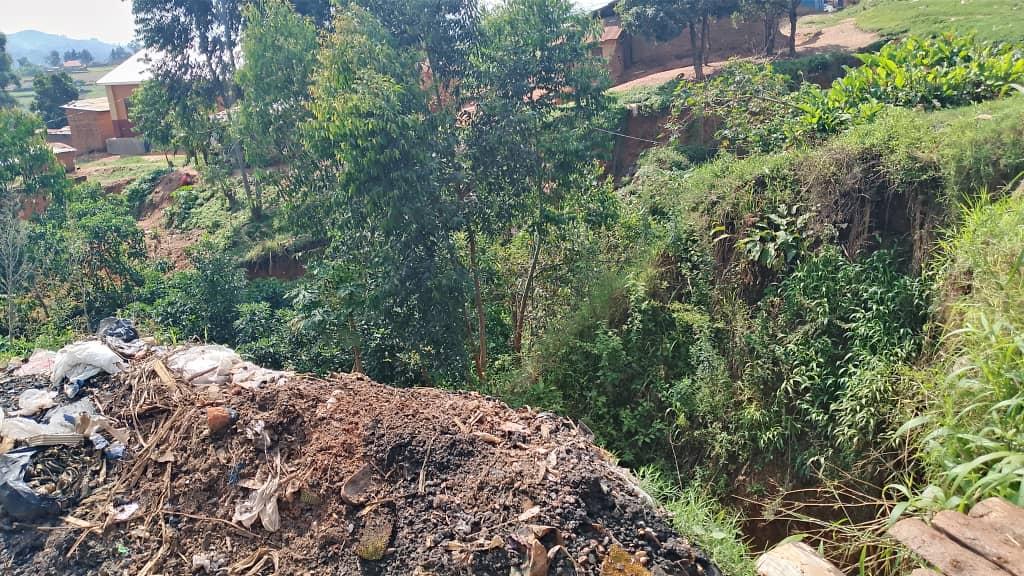 The gully behind Paidha central market