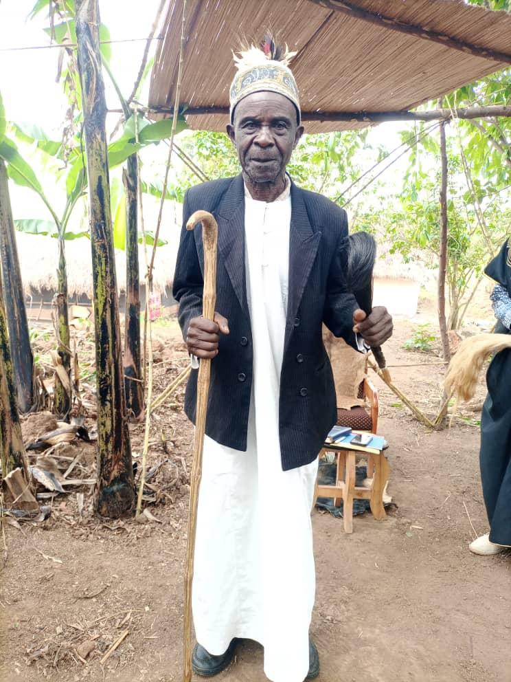 The Acer Chiefdom's incoming traditional leader Thowarac Samuel Cimvor