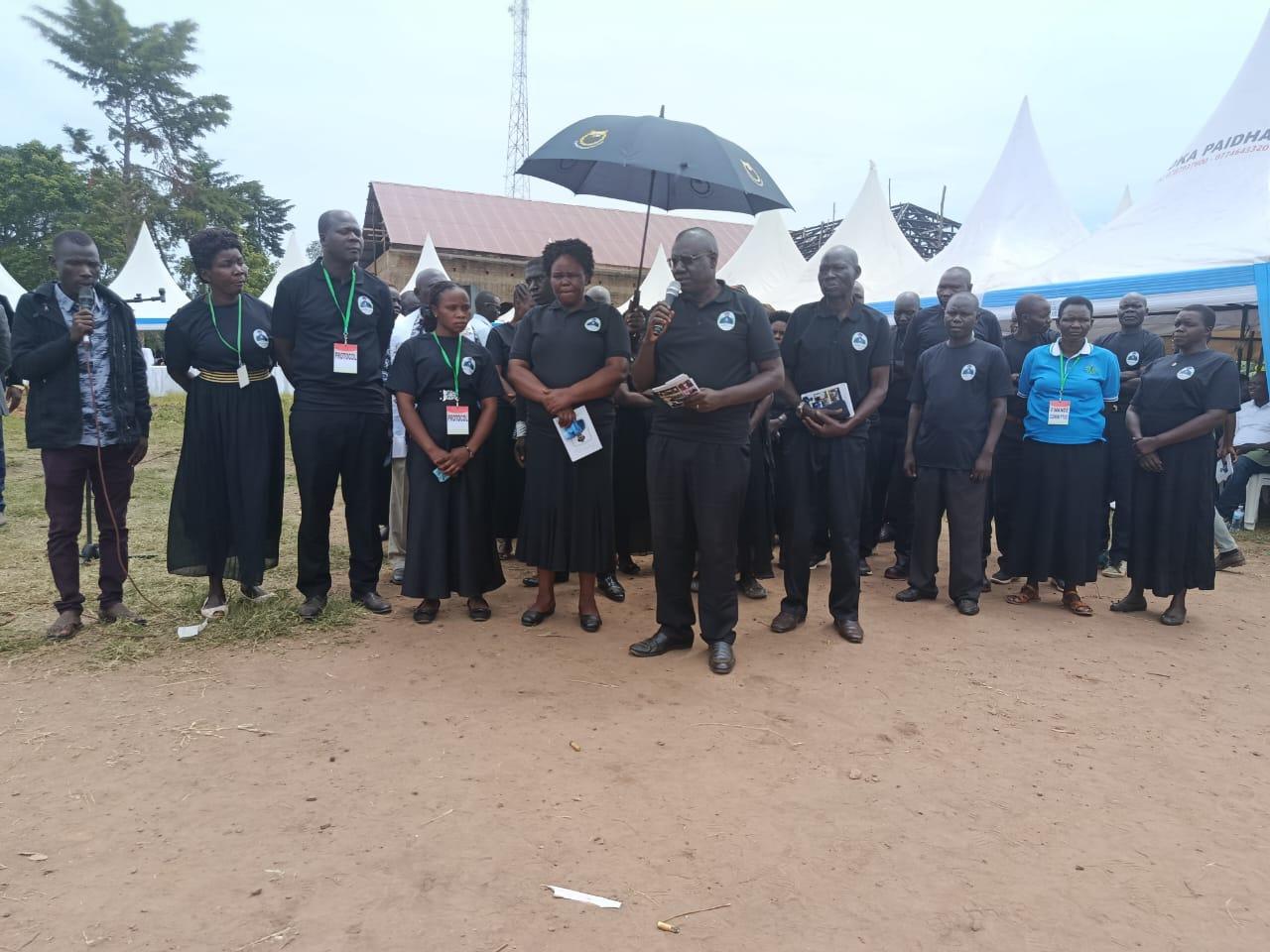 Paidha Model Nursery and Primary School staff