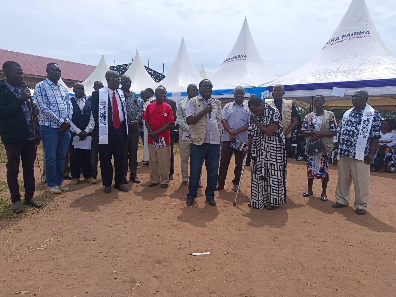 Paidha Model Nursery and Primary School staff
