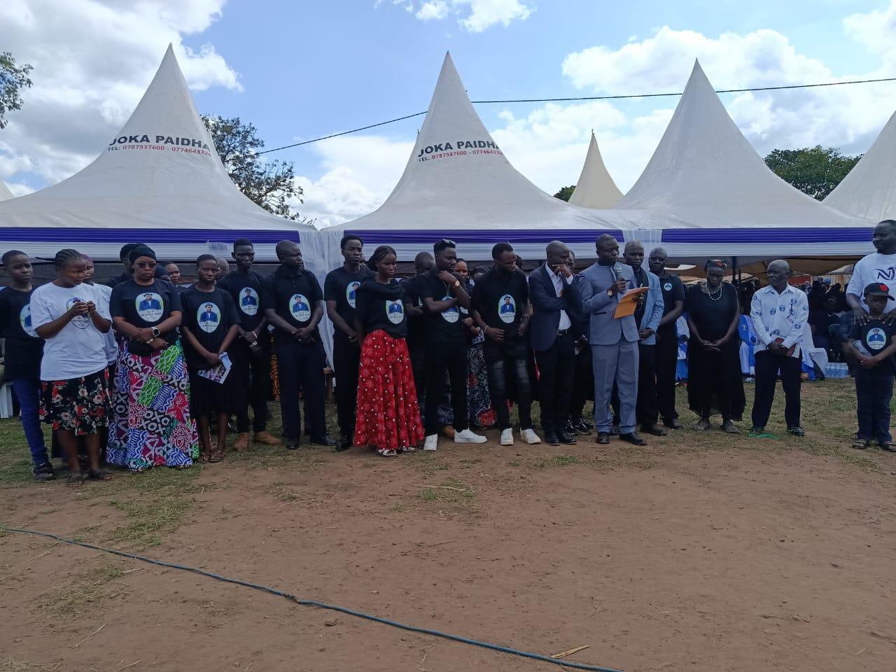 Family members of the late Jesse Okweda