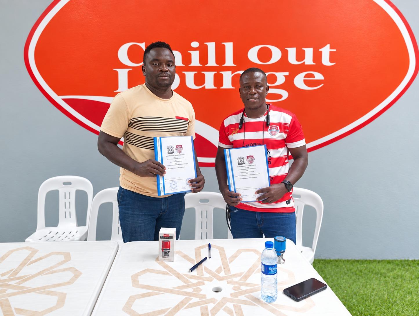 The Historic signing of MOU