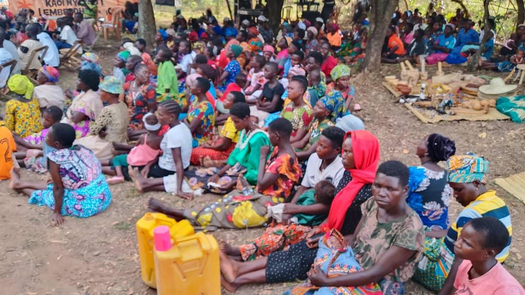 Women gather for the event