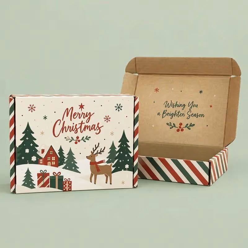 Christmas Mailer Packaging Boxes Wholesale