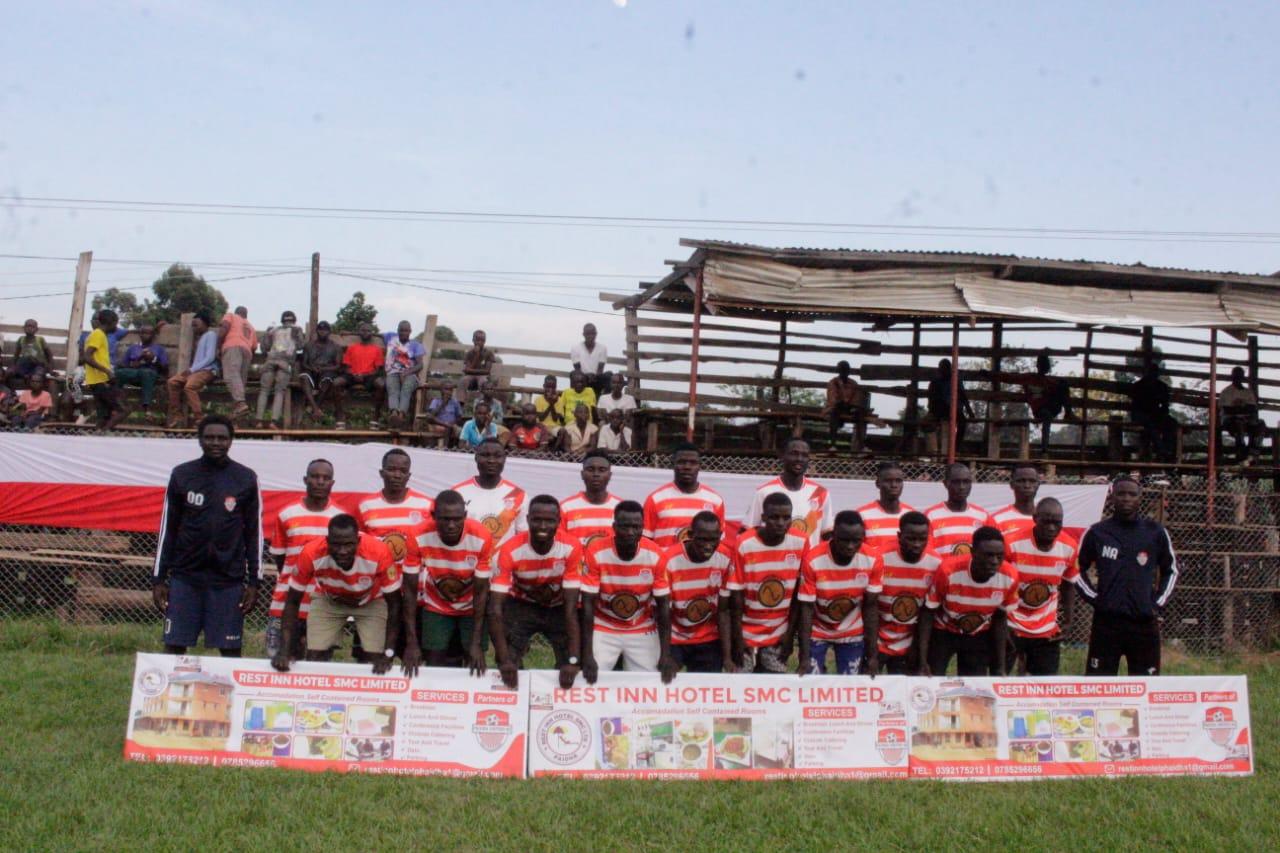 CEO Levious Ofoymungu address fans at Bar Okoro Stadium during the unveiling